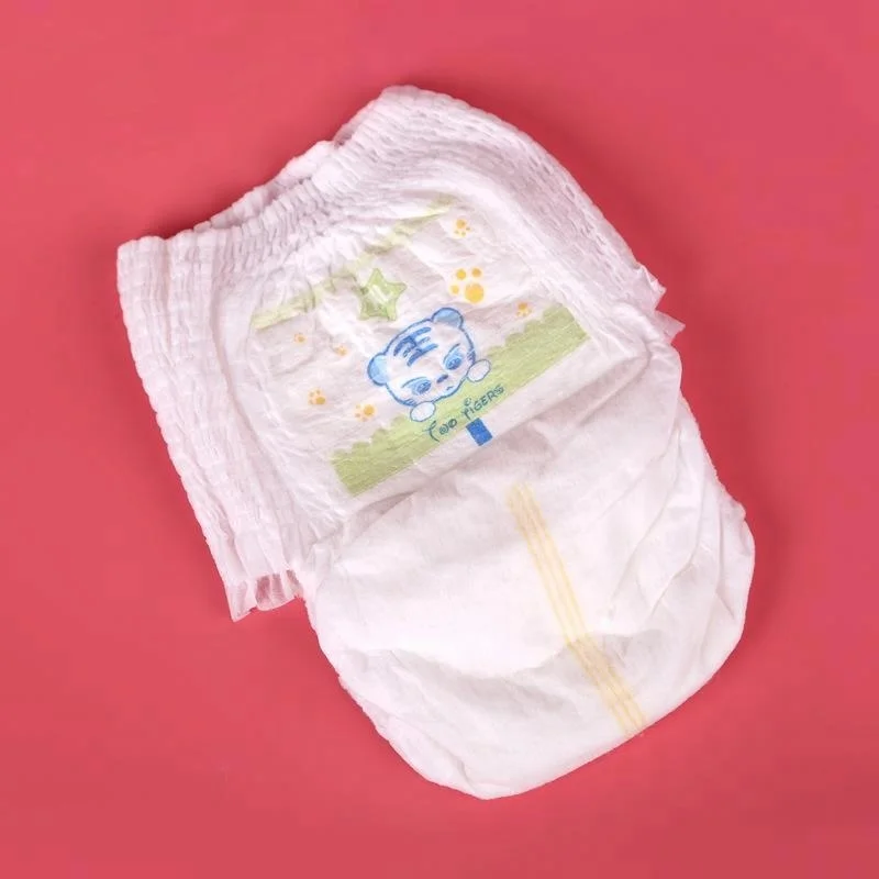
2018 European Japanese mom bamboo baby diaper pant wholesale useful soft organic adult diaper pant 
