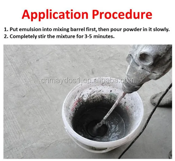 Waterproof Application procedure