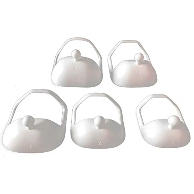 5PCS Transparent Beard Shaper Styling Tool Different Sizes Facial Hair Trimming Guide Grooming Shaper Hair Lineup Tool For Man