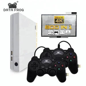 Data Frog HD Game Console 64 Bit Support 4K HDMI TV Output Built In 800 Games For PS1/G.B.A. Retro Console