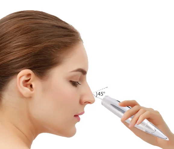 

Beauty & personal care portable facial skin scrubber ultrasonic peeling beauty machine, White