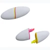 stationery double ended fancy highlighter pen with custom printing logo