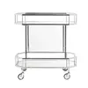 Latest Design Kitchen Bar Trolley Acrylic Serving Cart