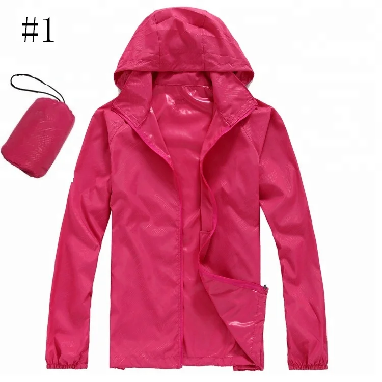 

Free Shipping Outdoor Windproof Jersey Cycling Waterproof Anti UV Jacket Rain Coat, 15 colors