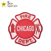 Manufacturer logo fire rescue patch