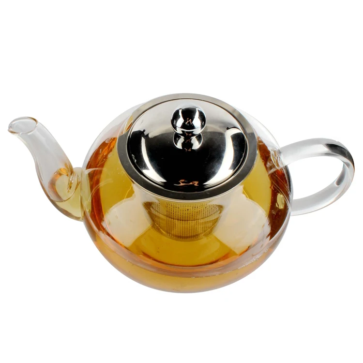 Wholesale Borosilicate Glass Teapot With Tea Infuser,Reusable Heat