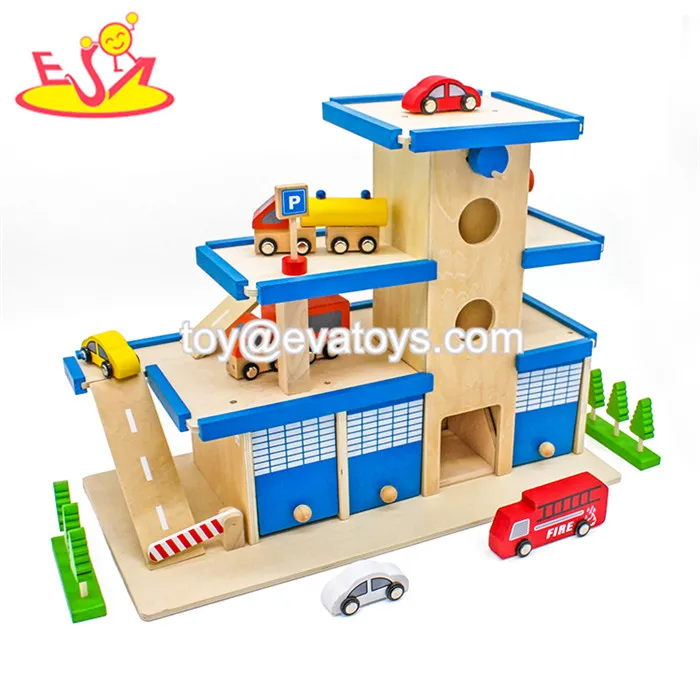Best Sellers Wooden Toy Garage Set For Children W04b032 Buy Toy