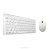interfacing USB jack port short thin black white no driver plug and play PC student set 2in1 keyboard mice for home