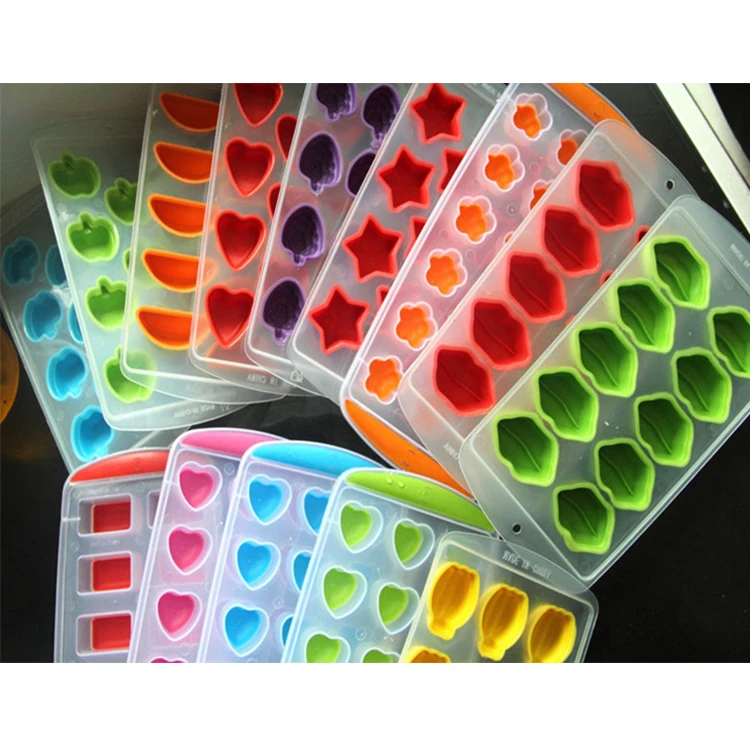 

BPA free durable shaped custom silicone ice cube tray/ice maker/ice tray mold