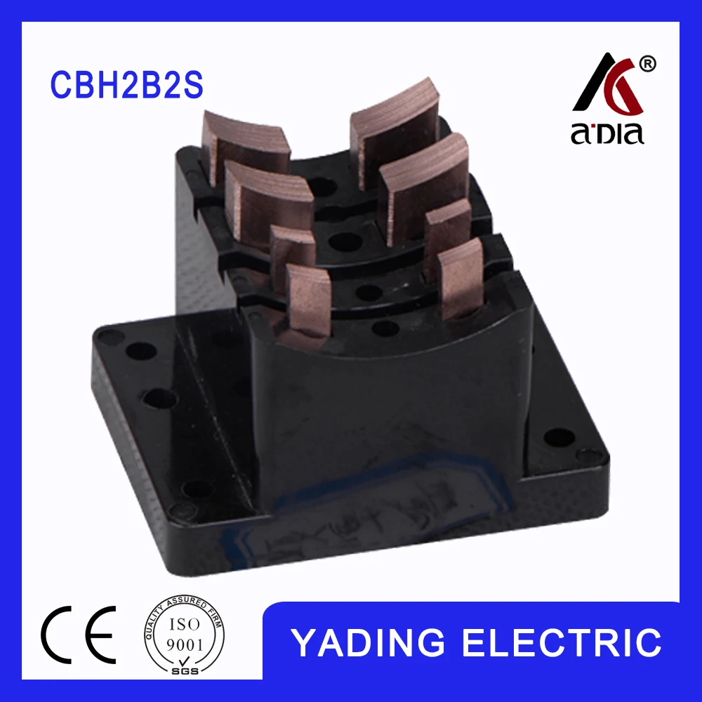 Dc Motor Carbon Brush Holder Cbh2b2s - Buy Carbon Brush Holder For Slip ...