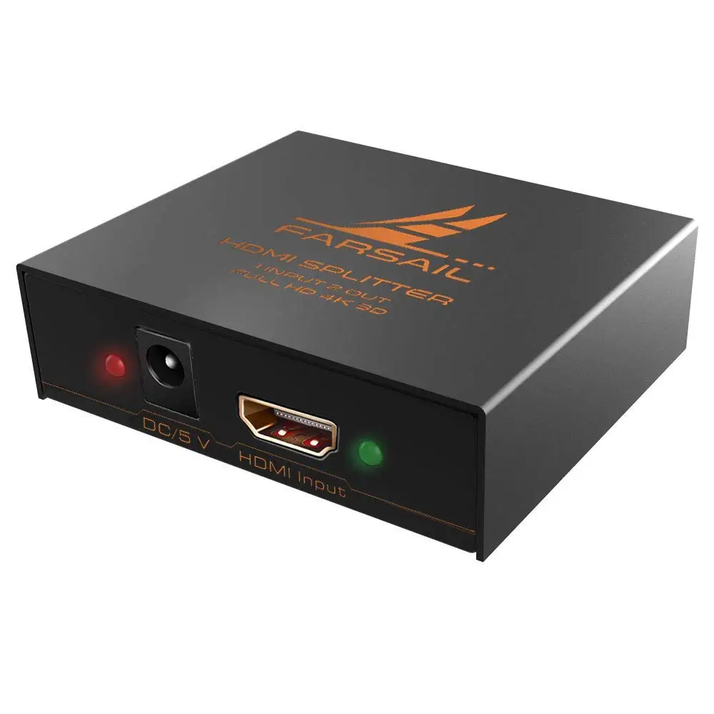 Разветвитель сигнала hdmi splitter 3d 1х4