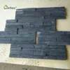 interlocking black slate ledge stone for feature wall cladding