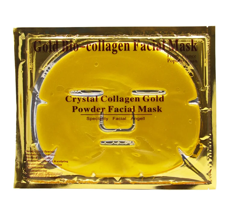 

IN STOCK 24K Gold Collagen Crystal Facial Mask Sheet Patch For Anti Aging Whitening Moisturizing Skin