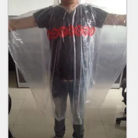 

Random color and logo shipping Pe Rain poncho at stock