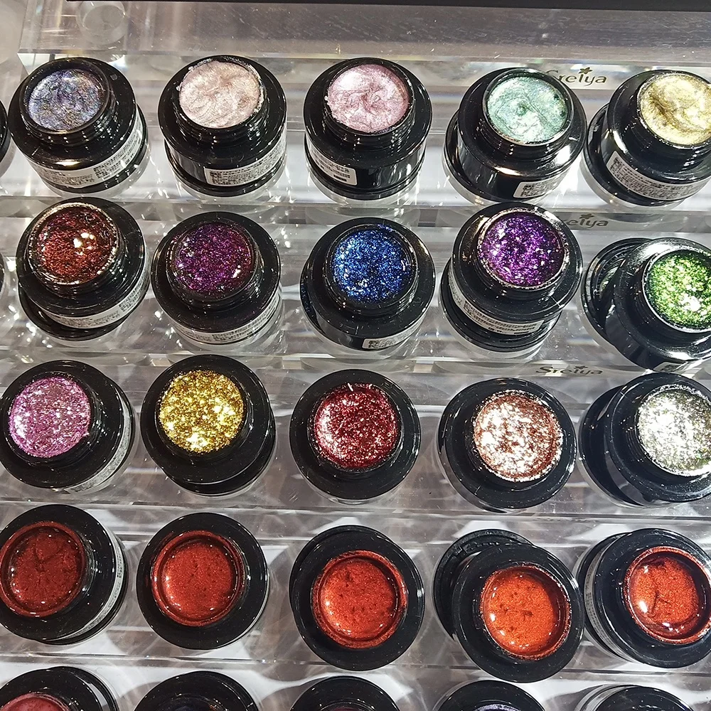 
Nail art paint glitter gel Nail stick drill studded phototherapy adhesive UV gel Laco platinum gel for woman 