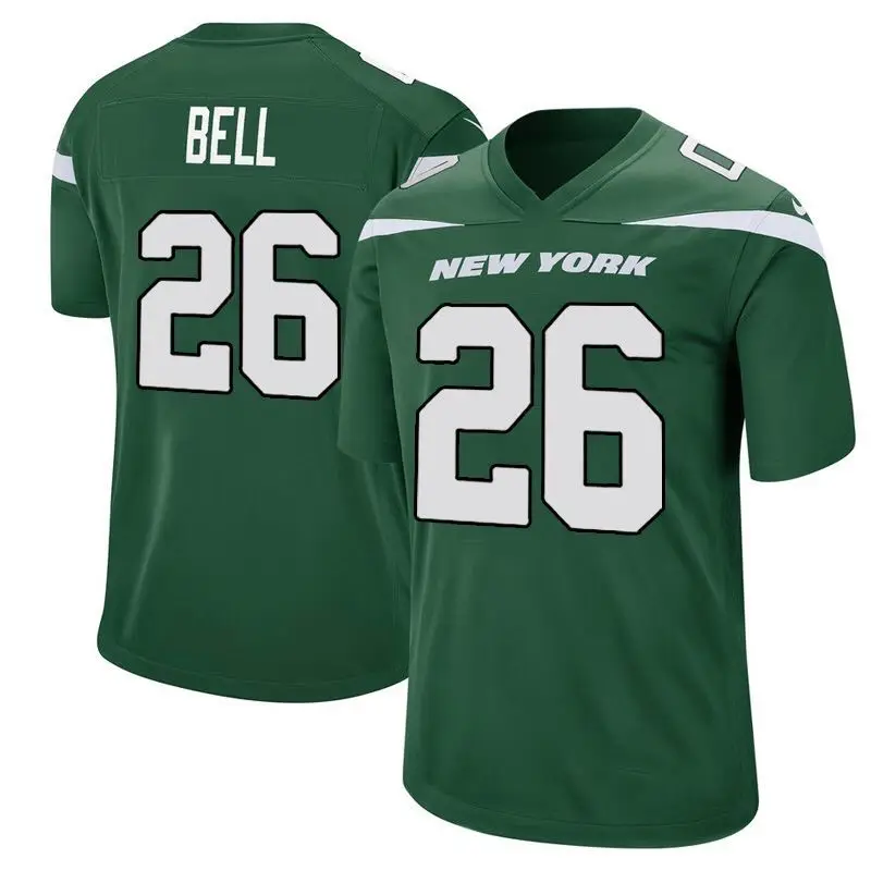 

Best sublimated 26 Le'Veon Bell 14 Sam Darnold 33 Jamal Adams Men American football Jersey 2019