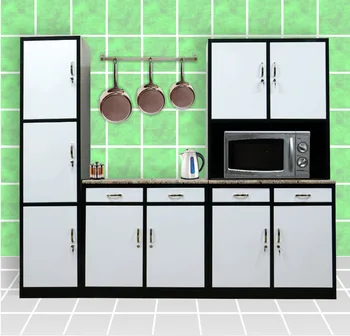 Complete Kitchen Cabinet Sets Metal Kitchen Cabinets Set Aluminium