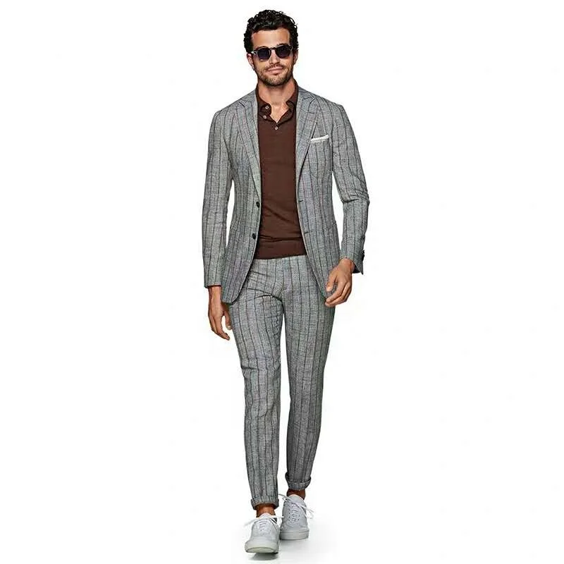

2019 New design modern slim fit man custom blazer suits price top brand men suit