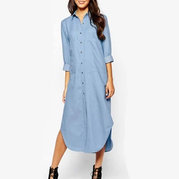 open shirt dress