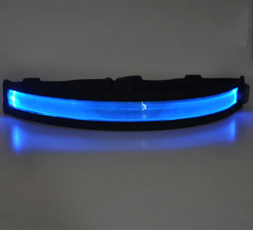 

2021 Top Quality Led Flashing USB Rechargeable LED belt