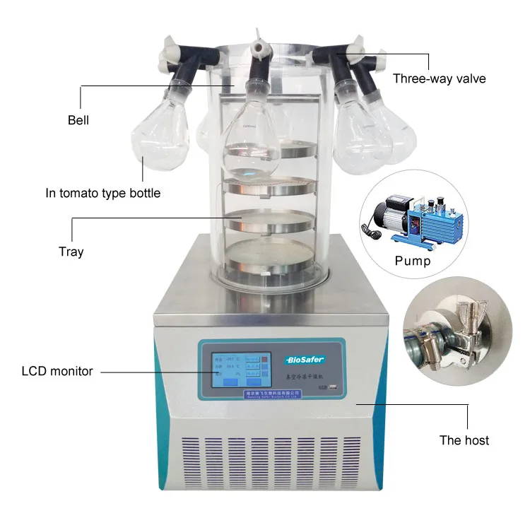 Biosafer10c Freeze Dry Machine For Home Use Lyophilizer For Sale Buy Freeze Dryer Price