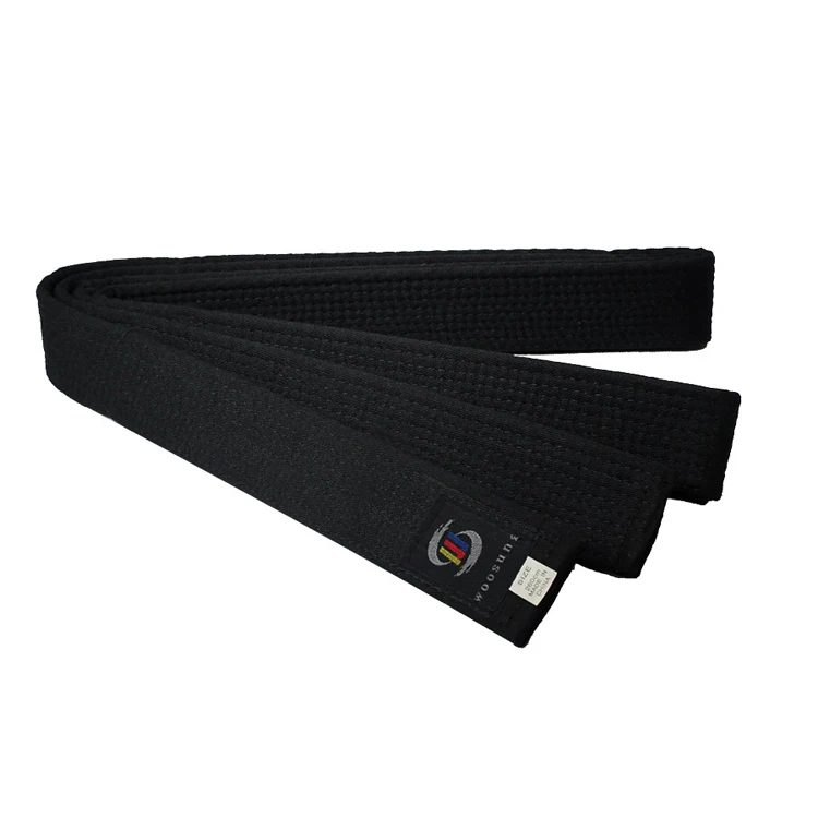 Black Taekwondo Belt Cinturones Negros Taekwondo - Buy Cinturones ...