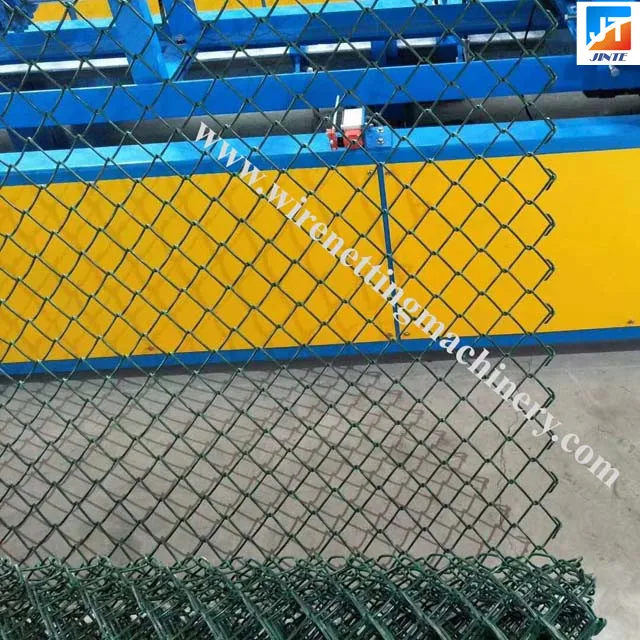 Galvanized automatic chain link fence weaving machines hot sale