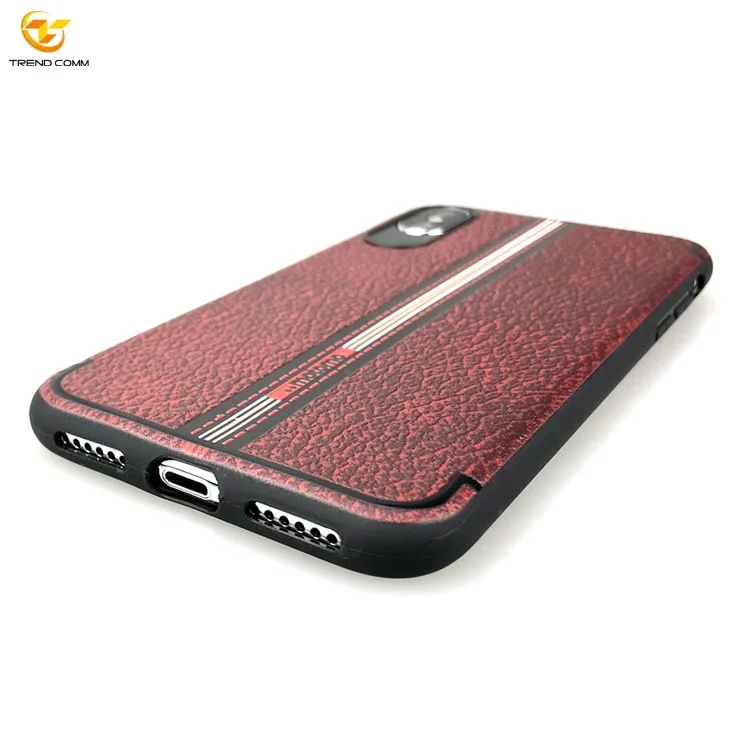 

TPU Luxury Stand Holder Case For IPhone X XS UV Printing Phone Cover Case