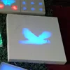 Glow logo or designs porcelain floor tile for garden and swimming pool