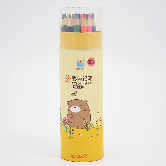 
education drawing pencil in PVC box 