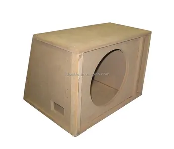 wooden subwoofer box