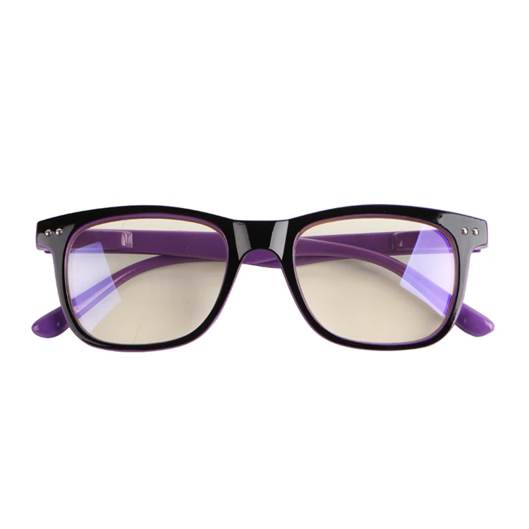 

FONHCOO Fashion Customized Female Purple Frame Blue Light Computer Glasses, Any colors is available