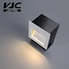 1W 2W 3W Indoor Hotel Commercial Project Square Aluminum Brushed Embedded Box Baffle Recessed LED Step Stair Wall Light