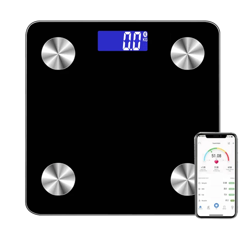 

Pinxin Smart Escala De Grasa Bathroom Scale Body Fat Analyzer Scale Adult Weighing Scale
