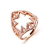 Qualified Custom TOP Stone quality setting Unique Sterling silver rings For Women