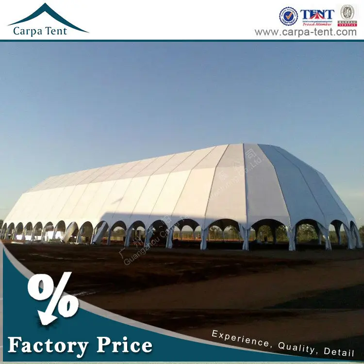 Altas grandes carpas reistant con perfil de aluminio anodizado y techos