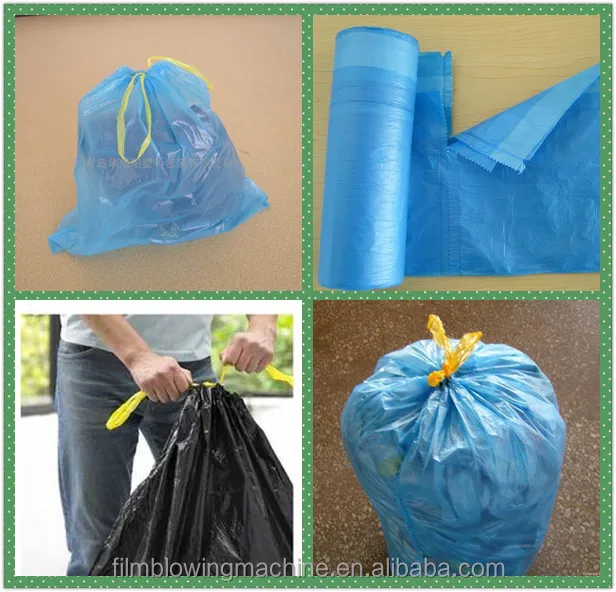 Garbag Trash Plastic Bag Making Machine Price Buy Trash Bag Making