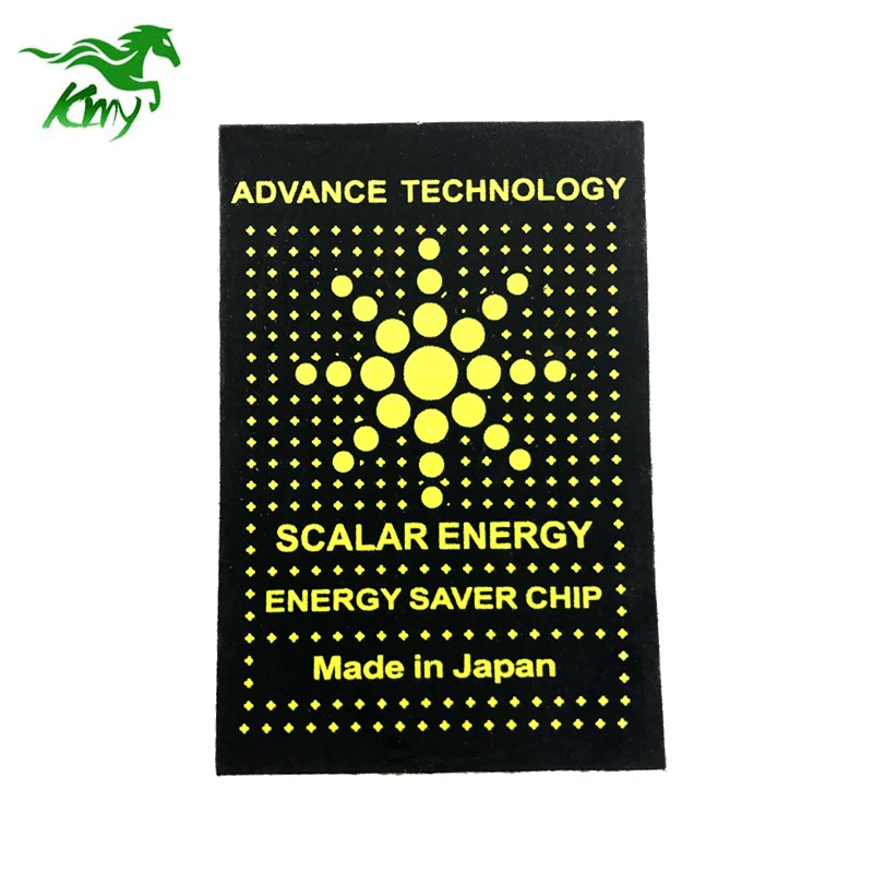 

Mobile phone anti radiation sticker scalar energy saver chip, Different color as pictures