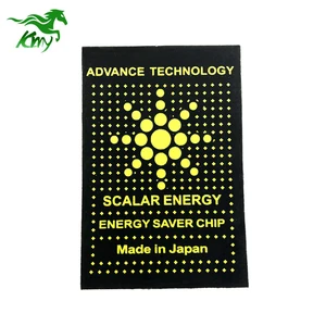 Mobile phone anti radiation sticker scalar energy saver chip