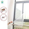 130cm*150cm Magic Removable Insect Fly Mosquito Pest Window Screen Net Mesh Curtain set with adhesive hook