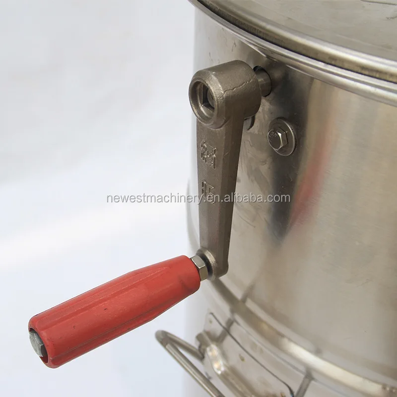 professional 6 frames radial electrical honey extractor