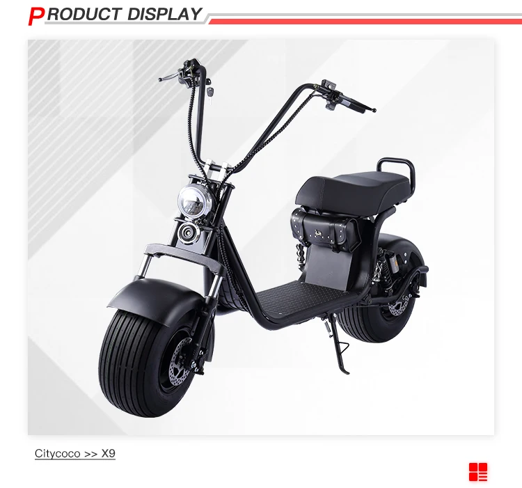 Wholesale Two Wheel Fat Tire Electric Scooter Adult With Seat