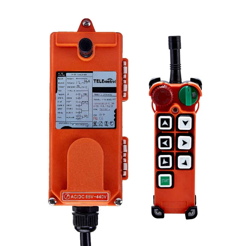 

f21-e2 Telecrane TELEcontrol UTING Remote Controls Crane Remote Control for Tractor Crane Truck