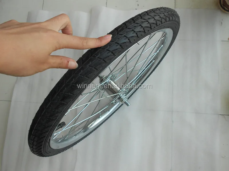 20x1.75 Bicycle Trailer Wheels Rubber Steel Spoke Wheels Buy Steel