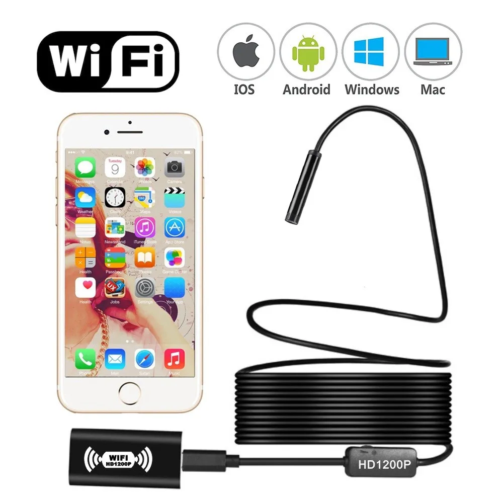 Eva Box Upgrade Package Oem 8mm Hd Lens Wifi Camera F99 Endoscope