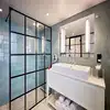 Extension Bathroom Bath Walk-In Shower Screen
