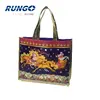 Cheap Ecological Custom New Design Logo Print Reusable Tote Fabric PP Nonwoven Shopping Bag For Christismas