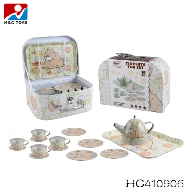 tinplate tea set