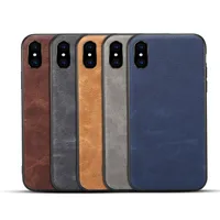 

Classical Style PU Leather shockproof case for apple iphone X XR XS, for iphone cases 7/8