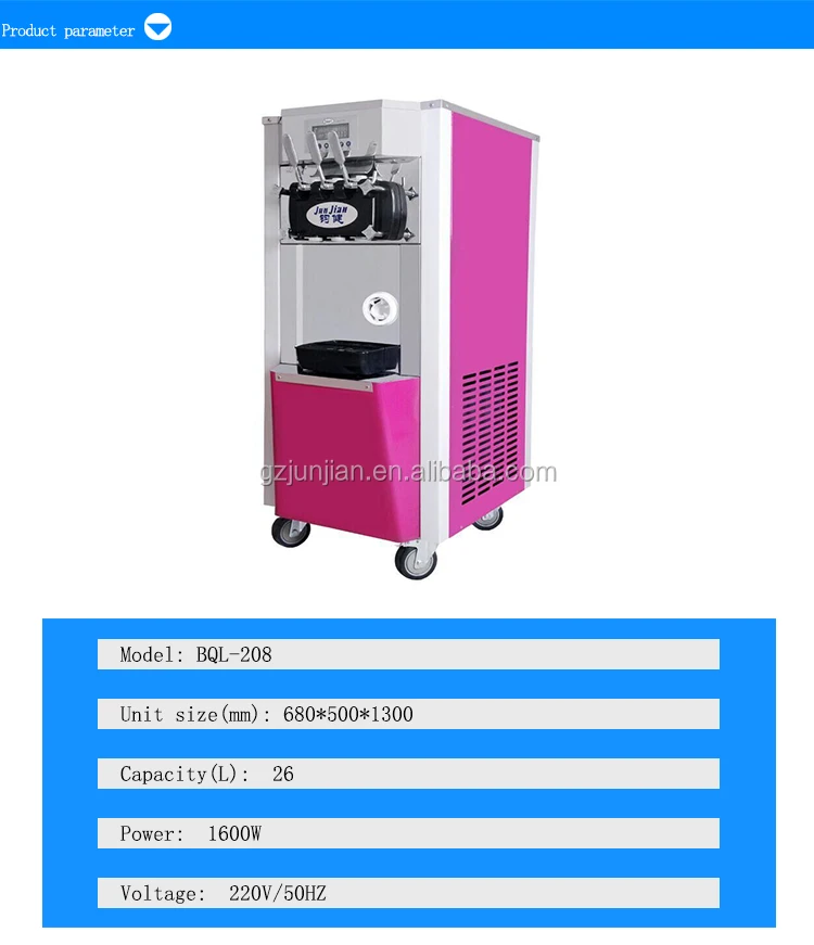 Guangzhou Manufacture Making Mobile Soft Commercial Ice Cream Machine For Sale From China Buy